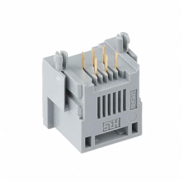 TM5RJ-66(50) CONN MOD JACK 6P6C R/A UNSHLD