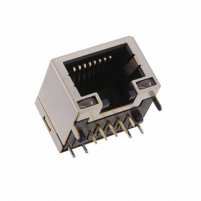 MTJ-88AAX1-FSV-LP RJ45 MODULAR JACK, SHIELDED, DIP
