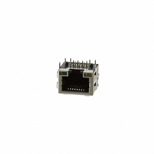 MTJ-88AAX1-FSV-PG-LG RJ45 MODULAR JACK, SHIELDED, PNL