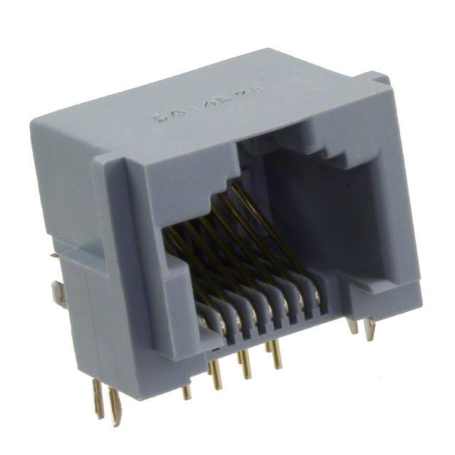 TM5RJ3X-88(50) CONN MOD JACK 8P8C R/A UNSHLD