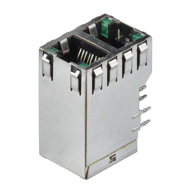 1888653-2 CONN MOD JACK 8P8C R/A SHIELDED