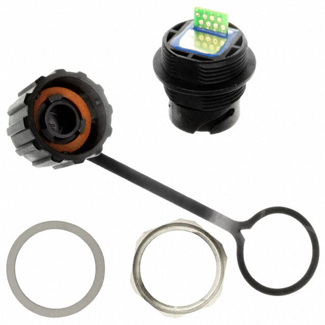 17-10039 CONN MOD JACK 8P8C SHIELDED