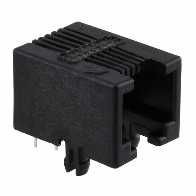 54601-906WPLF CONN MOD JACK 6P6C R/A UNSHLD