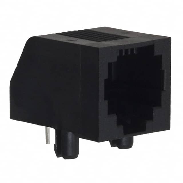 5555165-5 CONN MOD JACK 6P2C R/A UNSHLD