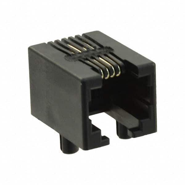 615004141121 CONN MOD JACK 6P4C R/A UNSHLD