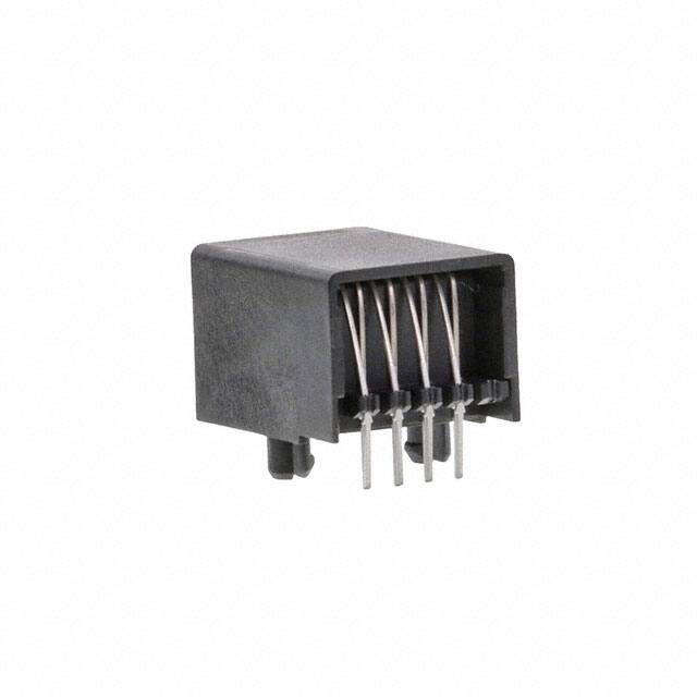 0432498104 CONN MOD JACK 8P8C R/A UNSHLD