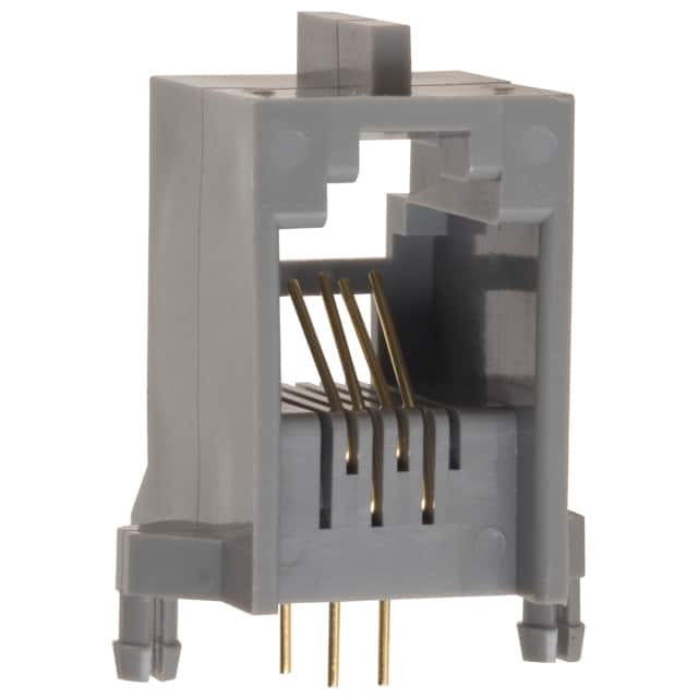 TM5RC-64(50) CONN MOD JACK 6P4C R/A UNSHLD