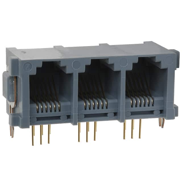 TM2REA-1818(50) CONN MOD JACK 6P6C R/A UNSHLD