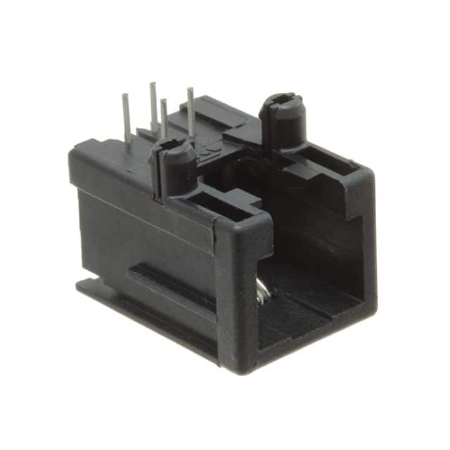 1-1705950-2 CONN MOD JACK 6P4C R/A UNSHLD