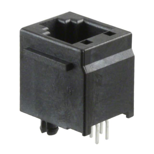 0955222647 CONN MOD JACK 6P4C VERT UNSHLD