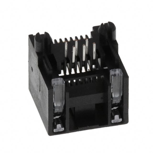 0438600008 CONN MOD JACK 6P6C R/A UNSHLD