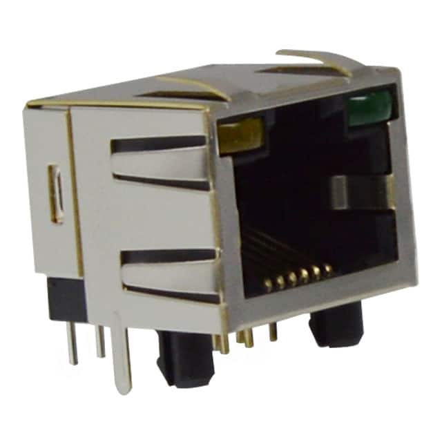 GWLX-S9-88-Y/G MODJACK LOW/PROF RT< 8P8C SHIELD