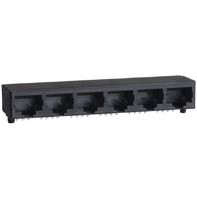 5558501-1 CONN MOD JACK 8P8C R/A UNSHLD