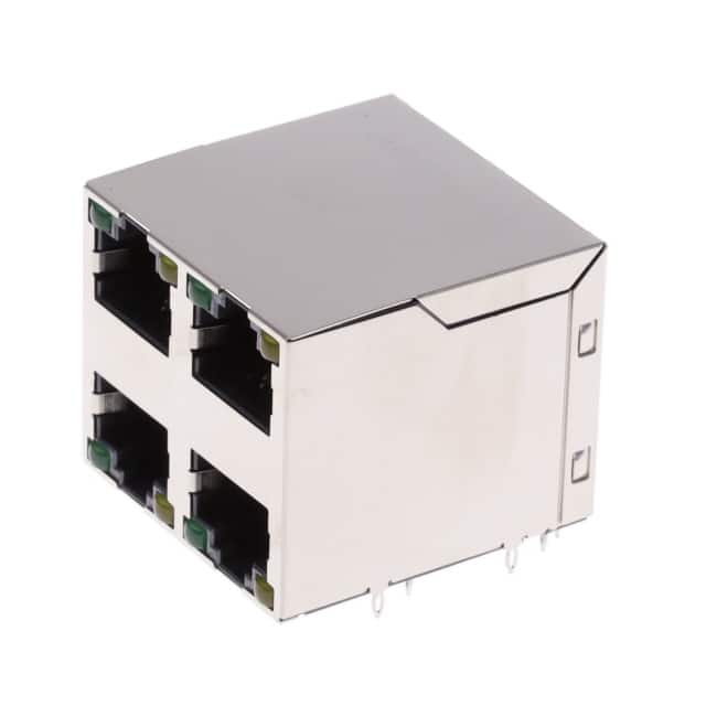 RJSGE4886441 8P8C, CAT5E, PRESSFIT, 2X2 STACK