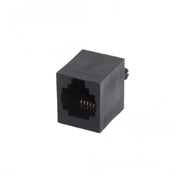 MHRJJ66NFV 6P6C SOCKET VERTICAL NO FLANGE U