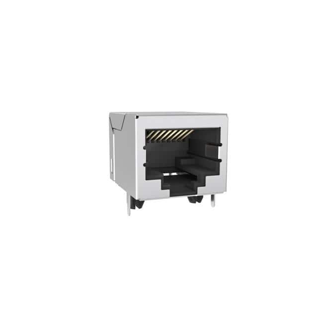 RJE091884111A SINGLE PORT, 8P8C, R/A, SHIELDED