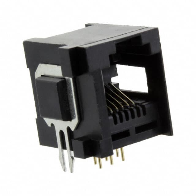 615006149421L CONN MOD JACK 6P6C R/A UNSHLD