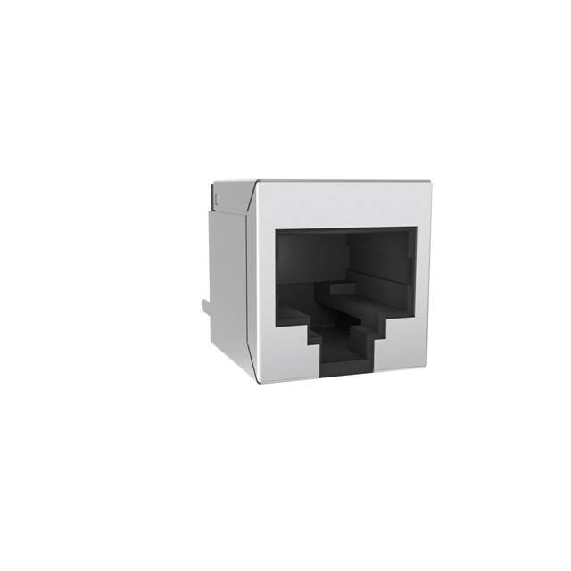 RJE741886010 SINGLE PORT, 8P8C, VERTICAL, SHI