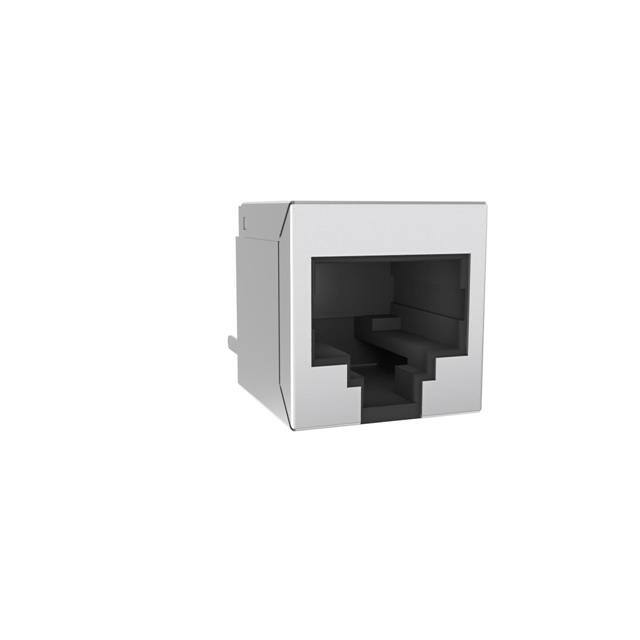 RJE741886110 SINGLE PORT, 8P8C, VERTICAL, SHI