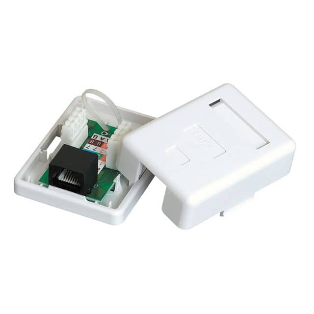 NSB-5120 CAT5E SURFACE MOUNT BOX RJ45 8P8