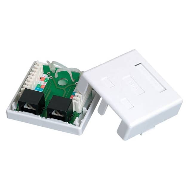 NSB-5130 CAT5E SURFACE MOUNT BOX RJ45 8P8