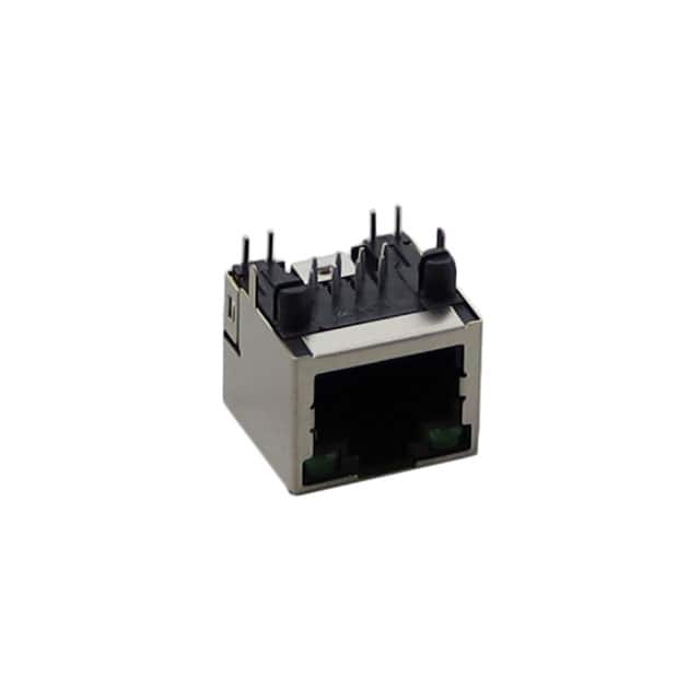 MTJ-88ARX1-FSM-LD RJ45 MODULAR JACK, SHIELDED, DIP