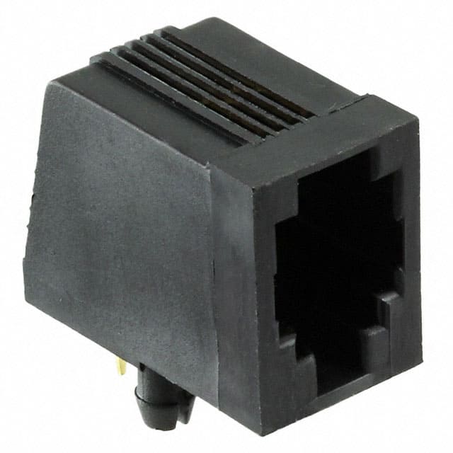 PJ006-4P4C1 CONN MOD JACK 4P4C R/A UNSHLD