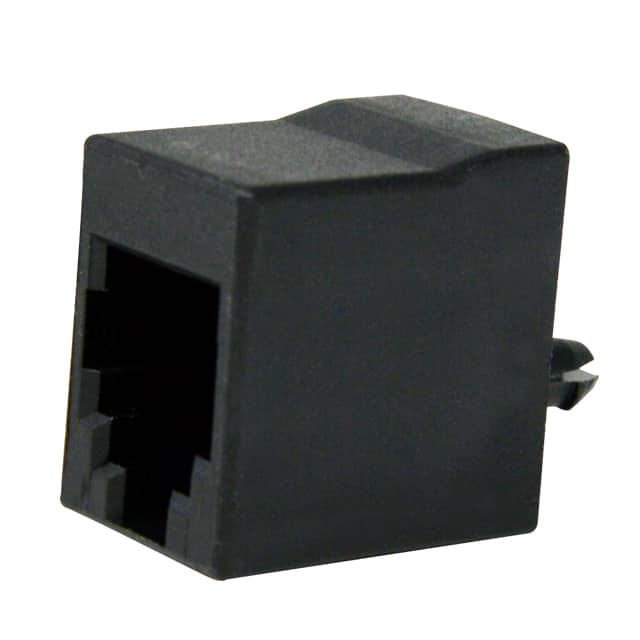 GDCX-PN-44-50 MODJACK PERPEND 4P4C BLK 50U" RO
