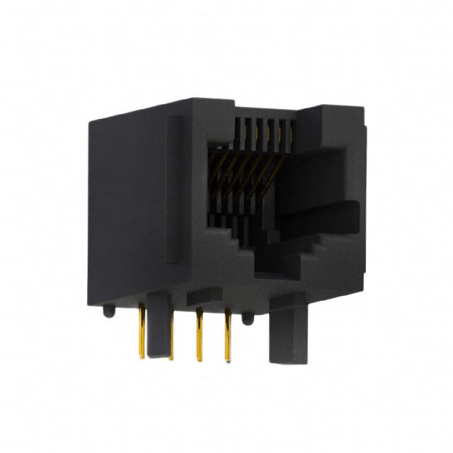 68899-002 CONN MOD JACK 8P8C R/A UNSHLD
