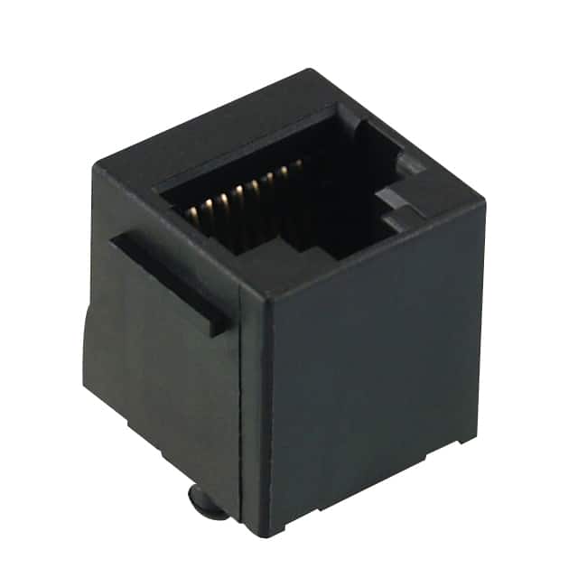 GDCX-PA-88 MODJACK PERPEND 8P8C P/STOPS BLK