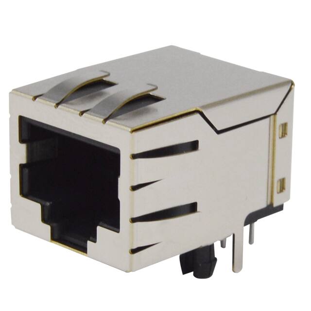 GLX-A-66-50 MODJACK LOW/PROF RT< 6P6C GREY 5