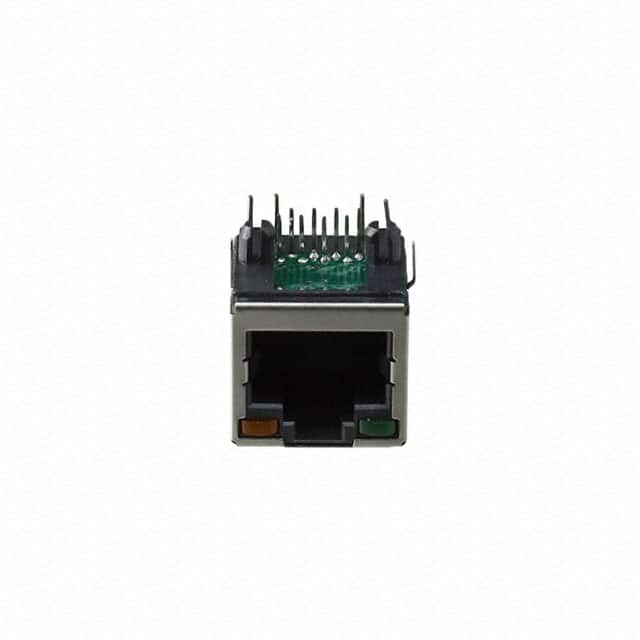MTJ-88TUX1-FS2-PG2T-L5-C5E-HT RJ45 1X1,TAB UP,CAT 5E,WITH LED
