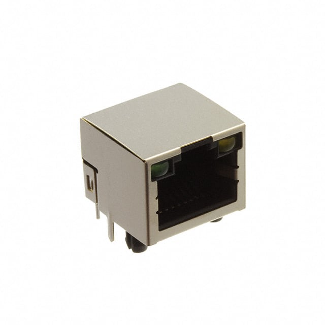 MTJ-88ARX1-FSM-LH RJ45 MODULAR JACK, SHIELDED, DIP