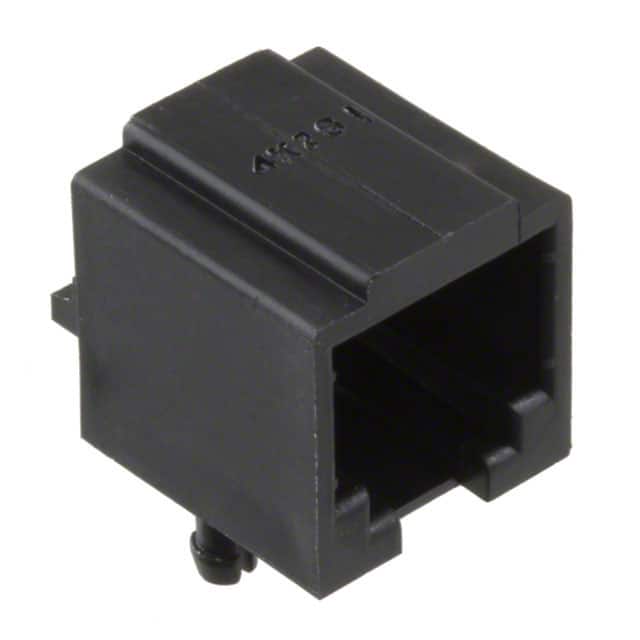 TM5RU1-66(50) CONN MOD JACK 6P6C R/A UNSHLD