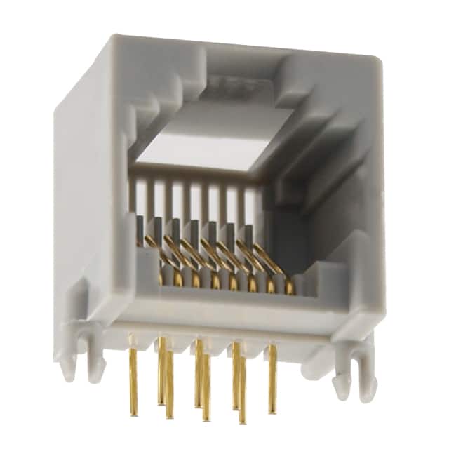 GLX-N-88M-50 MODJACK LOW/PROF RT< 8P8C GREY 5