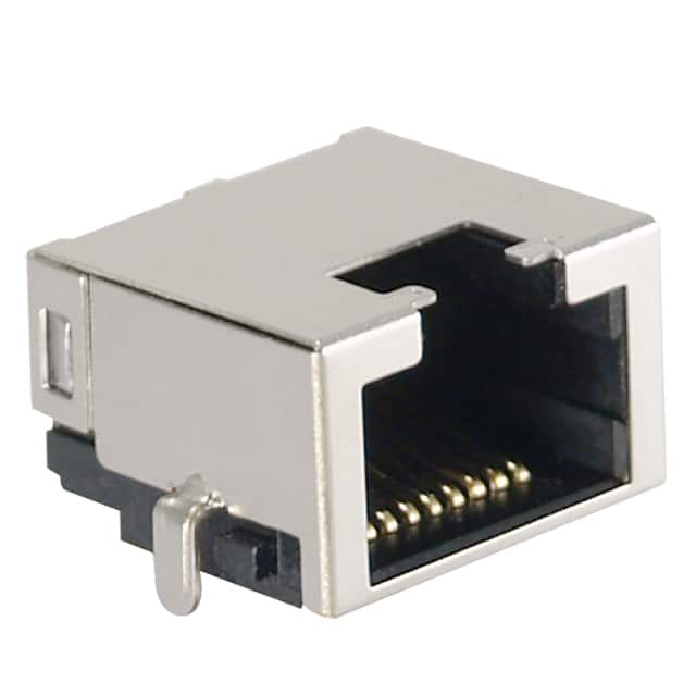 GMJXHT-MM-S-88-TR 8P8C MOD JACK, MIDMOUNT, SHIELDE