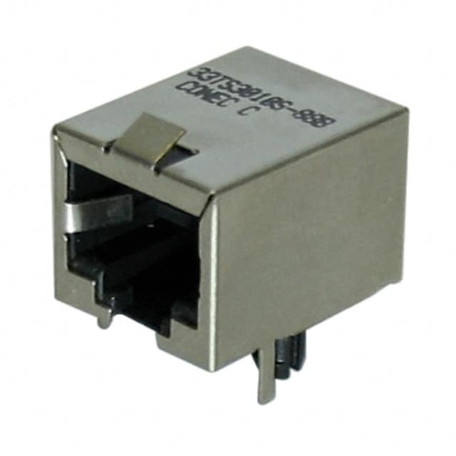 33TS3010S-88B CONN MOD JACK 8P8C R/A SHIELDED