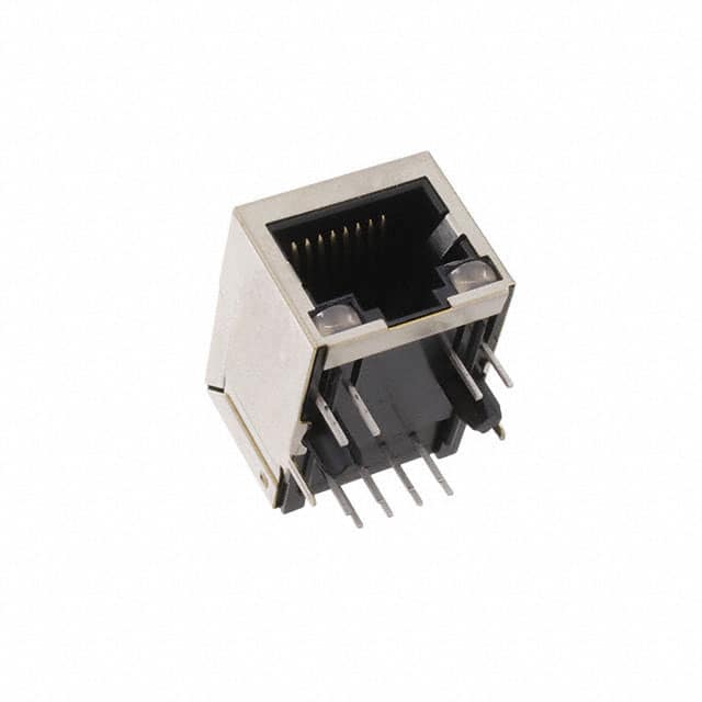 MTJ-88TX1-FSD-LP RJ45 MODULAR JACK, SHIELDED, DIP