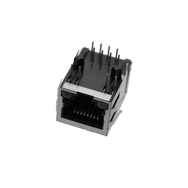 MTJ-88TX1-FSD-PG-LG RJ45 MODULAR JACK, SHIELDED, PNL