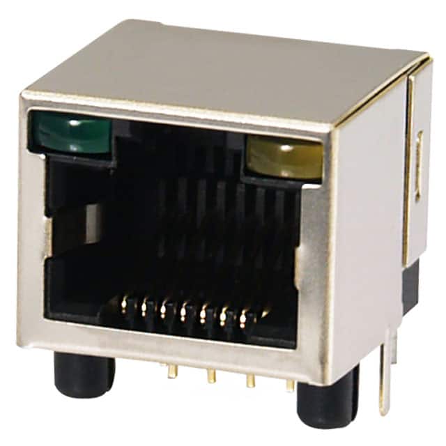 GWLX-S-88-G/Y MODJACK LOW/PROF RT< 8P8C SHIELD