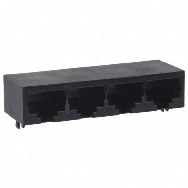 A00-432-260-450 CONN MOD JACK 8P8C R/A UNSHLD