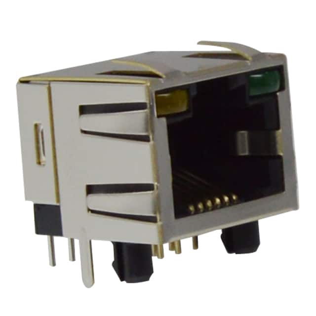 GWLX-S9-88-Y/G-50 MODJACK LOW/PROF RT< 8P8C SHIELD