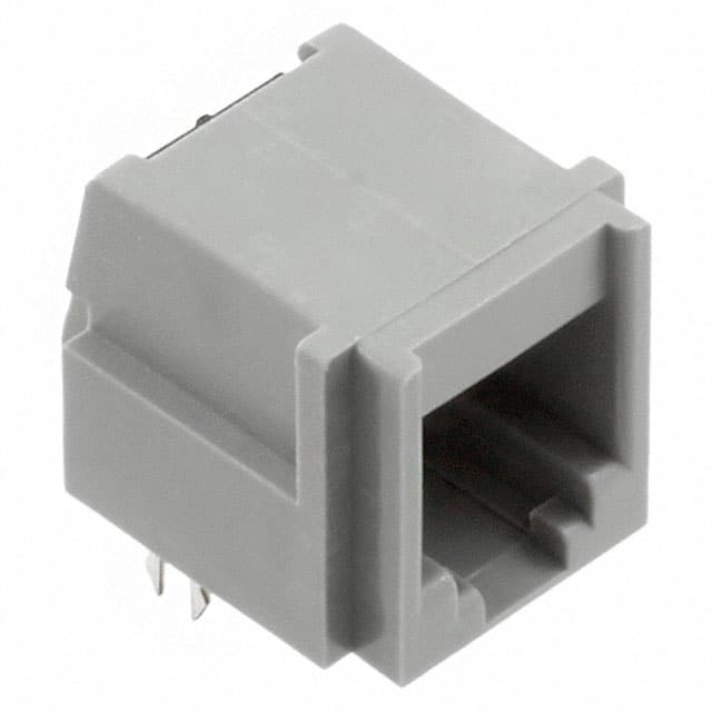 TM5RE2-66(20) CONN MOD JACK 6P6C R/A UNSHLD