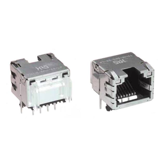 TM11R-5M2-88-LP(30) CONN MOD JACK 8P8C R/A SHIELDED