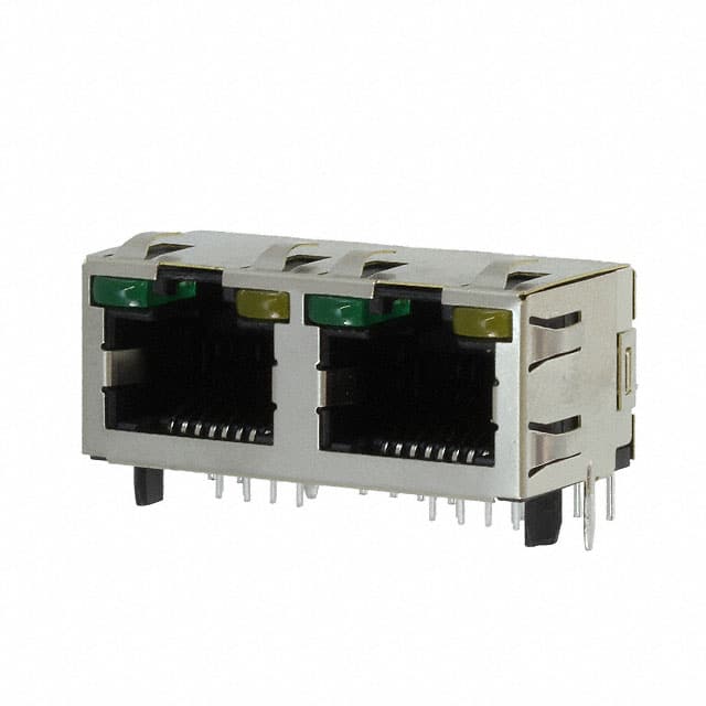 6368460-4 CONN MOD JACK 8P8C R/A SHIELDED