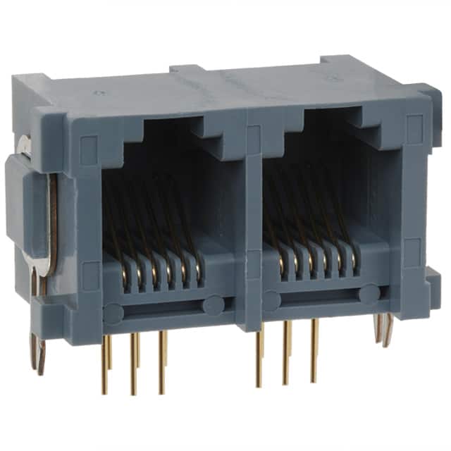 TM2REA-1212 CONN MOD JACK 6P6C R/A UNSHLD