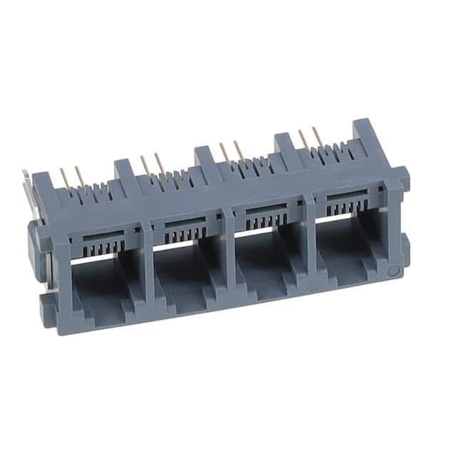 TM2RE-2416(50) CONN MOD JACK 6P4C VERT UNSHLD