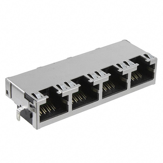 RJE72-488-1401 CONN MOD JACK 8P8C R/A SHIELDED
