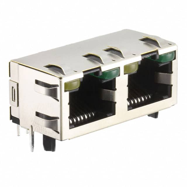 6116353-4 CONN MOD JACK 8P8C R/A SHIELDED