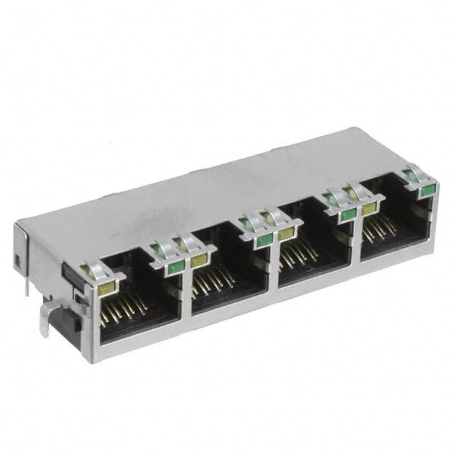RJE72-488-1411 CONN MOD JACK 8P8C R/A SHIELDED